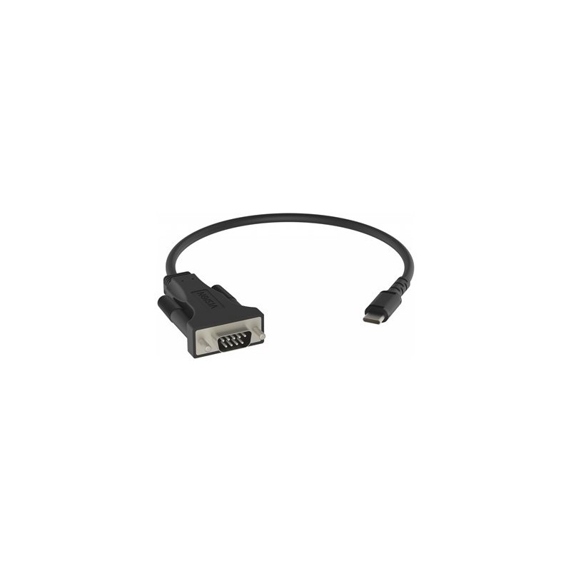 Vision Professional - Sériový adaptér - USB-C (M) do DB-9 (M) - černá