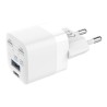 Vision - Sítový adaptér - 30 Watt - 3 A - QC 3.0 - 2 výstupní konektory (24 pin USB-C, USB) - bílá - Evropa