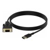 Vision USB to Serial Adaptor - Sériový adaptér - USB - RS-232 - černá
