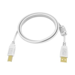 Vision Techconnect 2 - Kabel USB - USB typ B (M) do USB (M) - USB 2.0 - 5 m - bílá