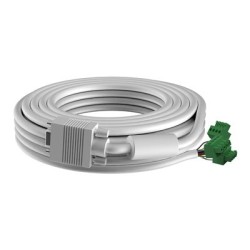 Vision Techconnect 2 - Kabel VGA - HD-15 (VGA) (M) do 4 pin Phoenix (M) - 10 m - lisovaný - béžová
