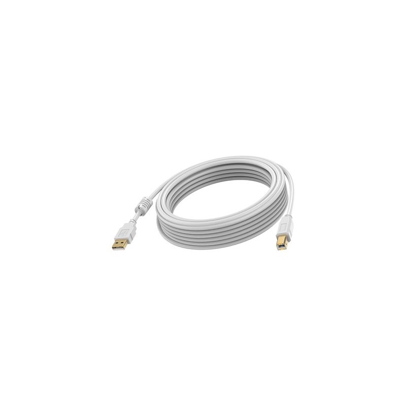 Vision Techconnect 2 - Kabel USB - USB typ B (M) do USB (M) - USB 2.0 - 3 m - bílá