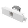 Vision Techconnect - Modul - montovatelný na čelní panel - CAT 6a - RJ-45 - bílá