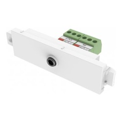 VISION TC3 - Modulární souprava destiček s úchyty a kabely - mini-phone stereo 3.5 mm - bílá - 1 souprava