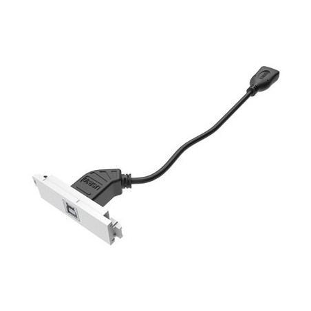 VISION TechConnect 3 USB-b module - Přichycení talíře modulárního zařízení - USB typ B
