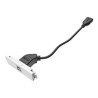 VISION TechConnect 3 USB-b module - Přichycení talíře modulárního zařízení - USB typ B