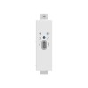VISION TechConnect 3 - Prichycení talíre modulárního zarízení - USB typu C - bílá