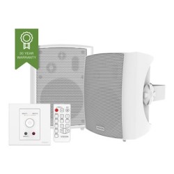 Vision Techconnect SP-1800+TC3-AMP - Audiosystém - 50 Watt (celkem) - bílá