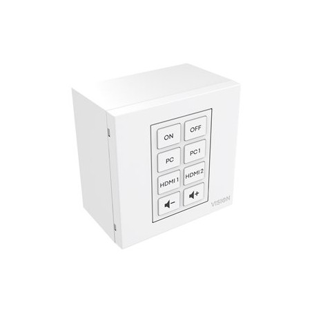 Vision Techconnect TC3-CTL/2 - Ovládací modul - 1 souprava - bílá