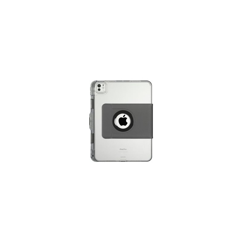 Targus VersaVu - Pouzdro s klopou pro tablet - polykarbonát (PC), termoplastický polyuretan (TPU) - průsvitná - pro Apple