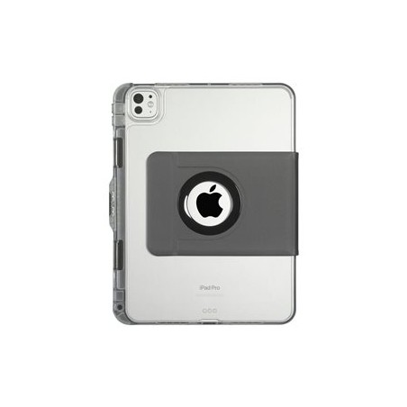 Targus VersaVu - Pouzdro s klopou pro tablet - polykarbonát (PC), termoplastický polyuretan (TPU) - průsvitná - pro Apple