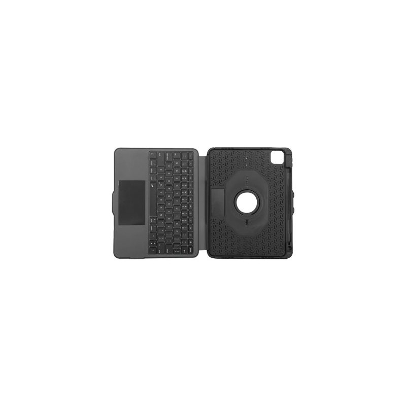 Targus Versavu - Klávesnice a pouzdro - s trackpad - podsvícená - bezdrátový - Bluetooth 5.0 - QWERTZ - nemecká - cerná