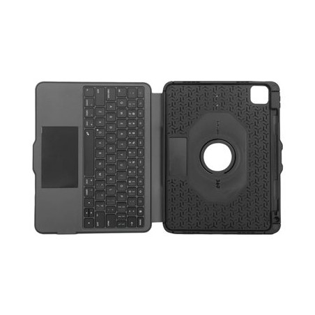 Targus Versavu - Klávesnice a pouzdro - s trackpad - podsvícená - bezdrátový - Bluetooth 5.0 - QWERTZ - nemecká - cerná
