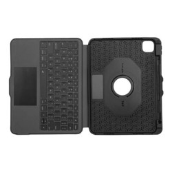 Targus Versavu - Klávesnice a pouzdro - s trackpad - podsvícená - bezdrátový - Bluetooth 5.0 - QWERTY - severské jazyk… THZ988NO