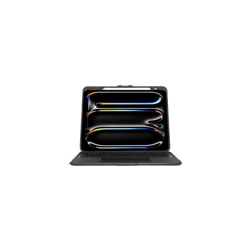 Targus Versavu - Klávesnice a pouzdro (klávesnicový obal) - s trackpad - podsvícená - bezdrátový - Bluetooth 5.0 - QWE… THZ989ES