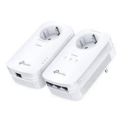 TP-Link TL-PA8033P KIT V4 - Starter Kit - sada napájecího adaptéru 3portový switch - 1GbE, HomePlug AV (HPAV), HomePlug AV