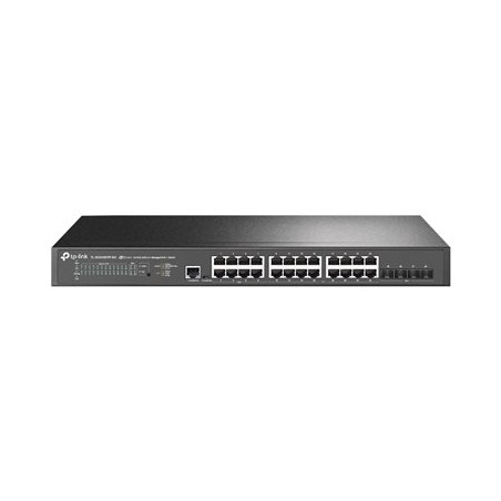 TP-Link JetStream TL-SG3428XPP-M2 V1 - Přepínač - L2+ - řízený - 16 x 10/100/1000/2.5G (PoE+) + 8 x 10/100/1000/2500 (PoE++) +