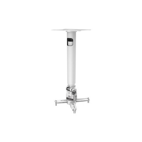 Vision Techmount TM-TELE - Montážní sada (stropní montáž, telescoping rod) - pro projektor - satin white - stropní montáž