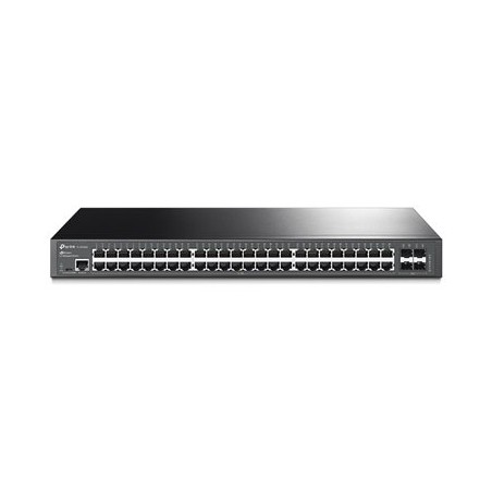 TP-Link JetStream TL-SG3452 V1.6 - Přepínač - řízený - 48 x 10/100/1000Base-T + 4 x gigabitů SFP - Lze montovat do rozvaděče