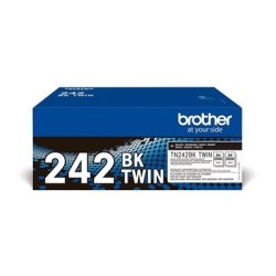 Brother TN242 BKTWIN - 2-balení - černá - originální - kazeta s barvivem - pro Brother DCP-9017, DCP-9022, HL-3142, HL-3152