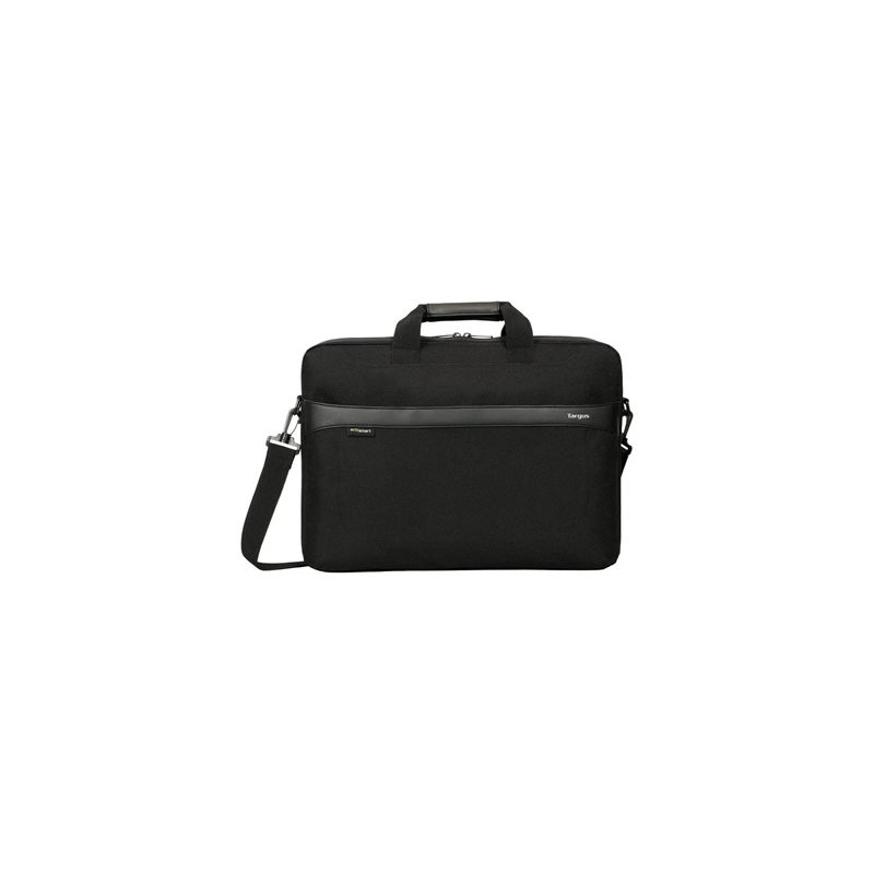 Targus GeoLite EcoSmart Slim Brief - Brašna na notebook - 17.3" - černá