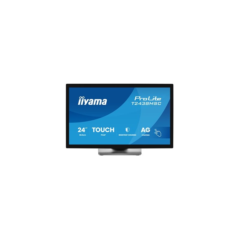 iiyama ProLite T2438MSC-B2, 24 W LCD Bonded DeepContrast Projective