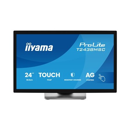 iiyama ProLite T2438MSC-B2, 24 W LCD Bonded DeepContrast Projective