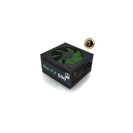 EVOLVEO FX 500 , zdroj 500W ATX, 14cm, tichý, 80+, bulk, záruka 3 roky