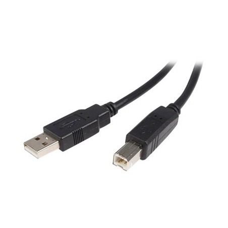 StarTech.com 3m USB 2.0 A to B Cable M/M - Kabel USB - USB (M) do USB typ B (M) - USB 2.0 - 3 m - černá