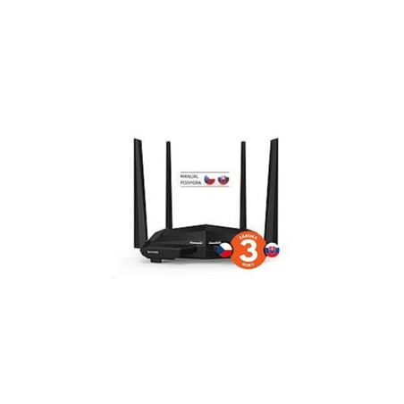 Tenda AC10 Wireless AC1200 Dual Band Router, 1x gigabit WAN, 3x gigabit LAN