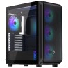 ENDORFY Case Arx 500 ARGB, Průhledná bočnice, ATX, 4x140mm ARGB Fan, černá