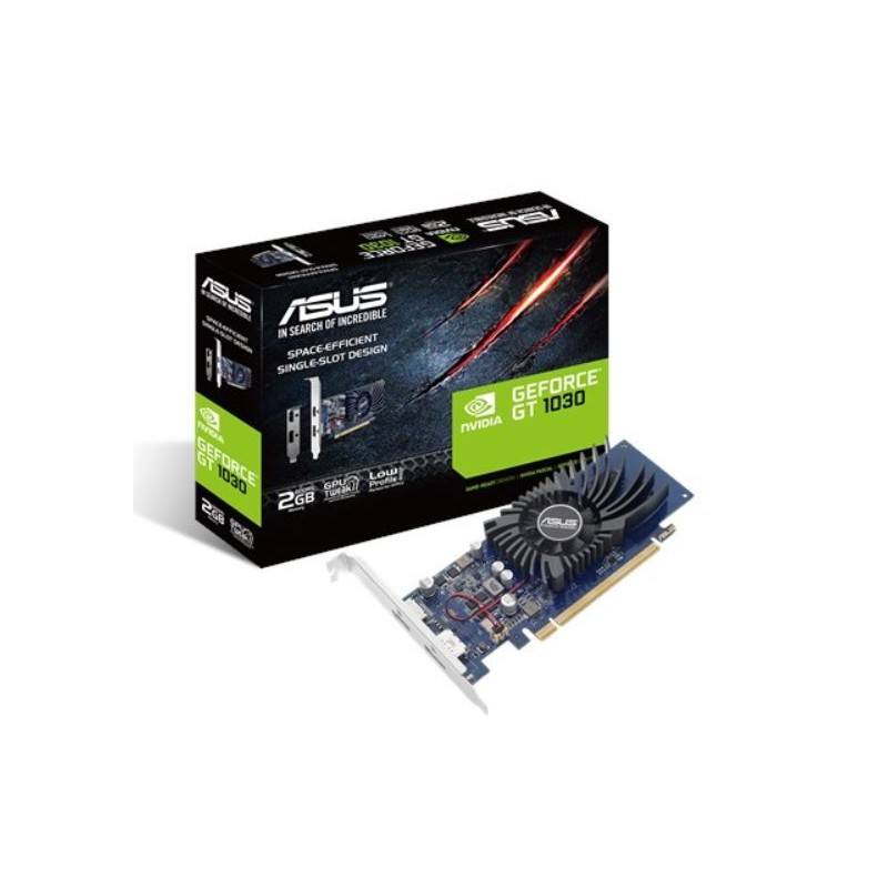 ASUS VGA NVIDIA GeForce GT 1030 BRK 2G, 2G GDDR5, 1xHDMI, 1xDP