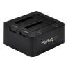 StarTech.com Dual-Bay USB 3.0 to SATA and IDE Hard Drive Docking Station, USB Hard Drive Dock, External 2.53.5 SATA III and IDE