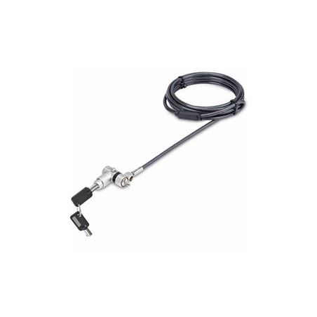 StarTech.com Universal Laptop Lock 6.6ft (2m), Security Cable For Notebook Compatible With Noble WedgeŽ/Nano/K-Slot Keyed