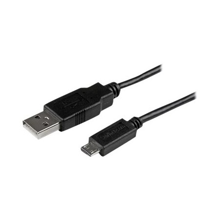 StarTech.com 1m Mobile Charge Sync USB to Slim Micro USB Cable M/M - Kabel USB - Micro USB typ B (M) do USB (M) - USB 2.0 - 1 m