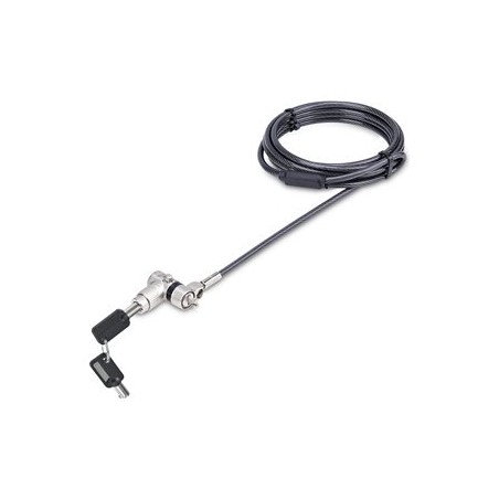 StarTech.com Universal Laptop Lock 6.6ft (2m), Security Cable For Notebook Compatible With Noble Wedge/Nano/K-Slot Keyless