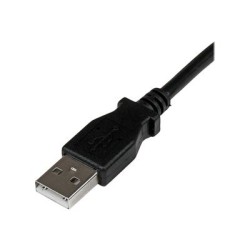 StarTech.com 2m USB 2.0 A to Right Angle B Cable Cord - 2 m USB Printer Cable - Right Angle USB B Cable - 1x USB A (M), 1x USB