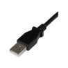 StarTech.com 2m USB 2.0 A to Right Angle B Cable Cord - 2 m USB Printer Cable - Right Angle USB B Cable - 1x USB A (M), 1x USB