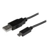 StarTech.com 15cm 6in Mobile Charge Sync USB to Slim Micro USB Cable for Phones & Tablets A to Micro B - M/M - Thin Micro USB