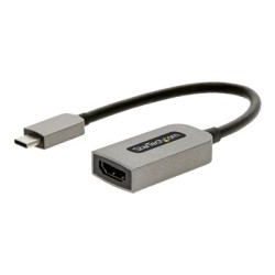 StarTech.com USB C to HDMI Adapter, 4K 60Hz UHD Video, HDR10, USB-C to HDMI 2.0b Adapter Dongle, USB Type-C DP Alt Mode to HDMI