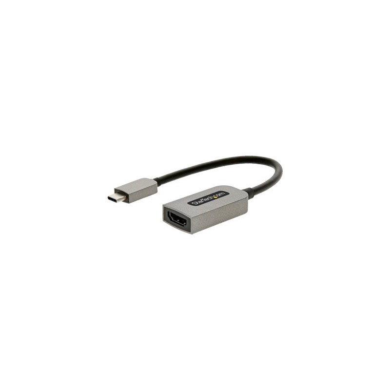 StarTech.com USB C to HDMI Adapter, 4K 60Hz UHD Video, HDR10, USB-C to HDMI 2.0b Adapter Dongle, USB Type-C DP Alt Mode to HDMI