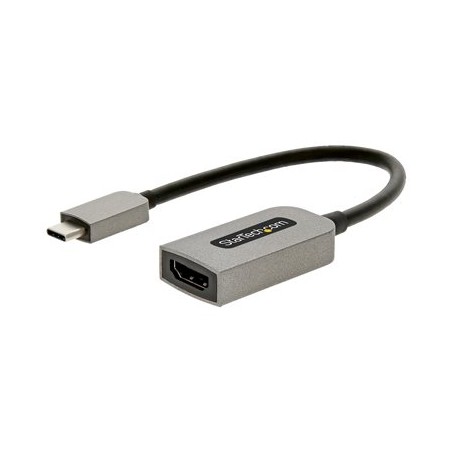StarTech.com USB C to HDMI Adapter, 4K 60Hz UHD Video, HDR10, USB-C to HDMI 2.0b Adapter Dongle, USB Type-C DP Alt Mode to HDMI