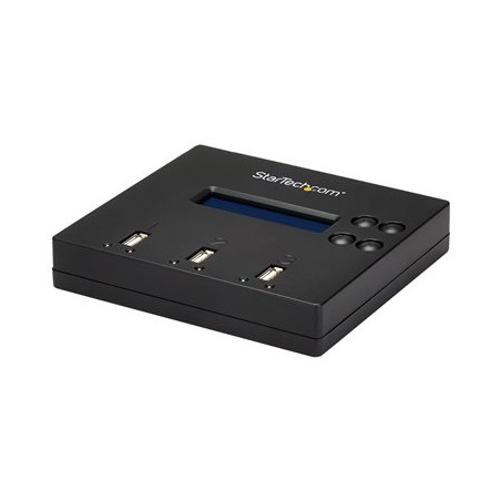 StarTech.com 1:2 Standalone USB Duplicator and Eraser - Memory Stick Cloner - USB 2.0 Flash Drive Copier / Thumb Eraser