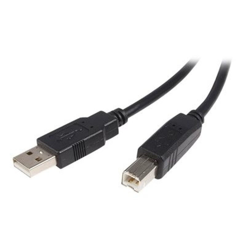 StarTech.com 2m USB 2.0 A to B Cable M/M - Kabel USB - USB (M) do USB typ B (M) - USB 2.0 - 2 m - černá