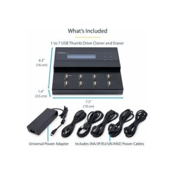 StarTech.com USB Duplicator - 1:7 - USB Flash Drives - Flash Drive Duplicator (USBDUPE17) - Duplikátor jednotky USB - 7 zásuvky