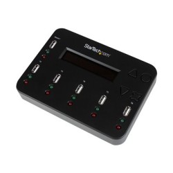 StarTech.com Standalone 1:5 USB Flash Drive Duplicator and Eraser - Flash Drive (USB 3.0/2.0/1.1) Copier - 2 Duplication Modes