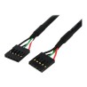 StarTech.com 24in Internal 5 pin USB IDC Motherboard Header Cable F/F - USB cable - 5 pin IDC (F) to 5 pin IDC (F) - USB 2.0