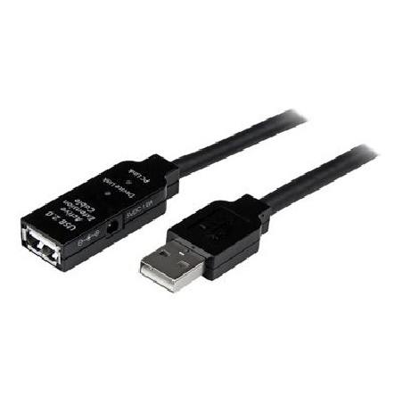 StarTech.com 20m USB 2.0 Active Extension Cable - M/F - USB extension cable - USB (M) to USB (F) - USB 2.0 - 66 ft - active
