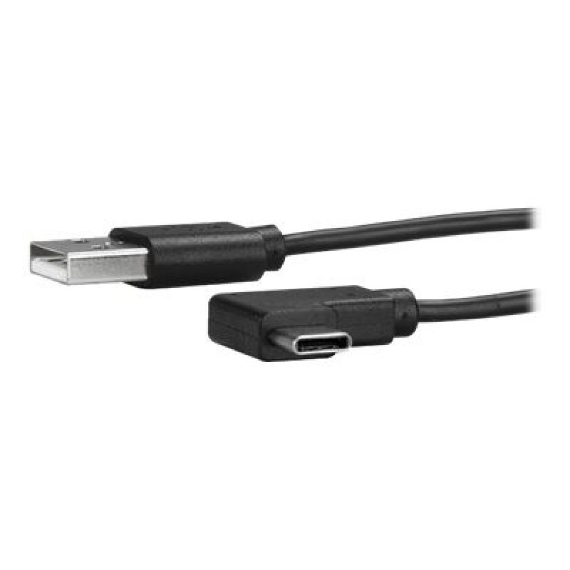 StarTech.com USB to USB C Cable - 1m / 3 ft - Right Angle USB Cable - USB A to USB C Cable - USB 2.0 Cable - USB Type C Cable