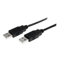 StarTech.com 1m USB 2.0 A to A Cable - M/M - 1m USB 2.0 aa Cable - USB a male to a male Cable (USB2AA1M) - Kabel USB - USB (M)